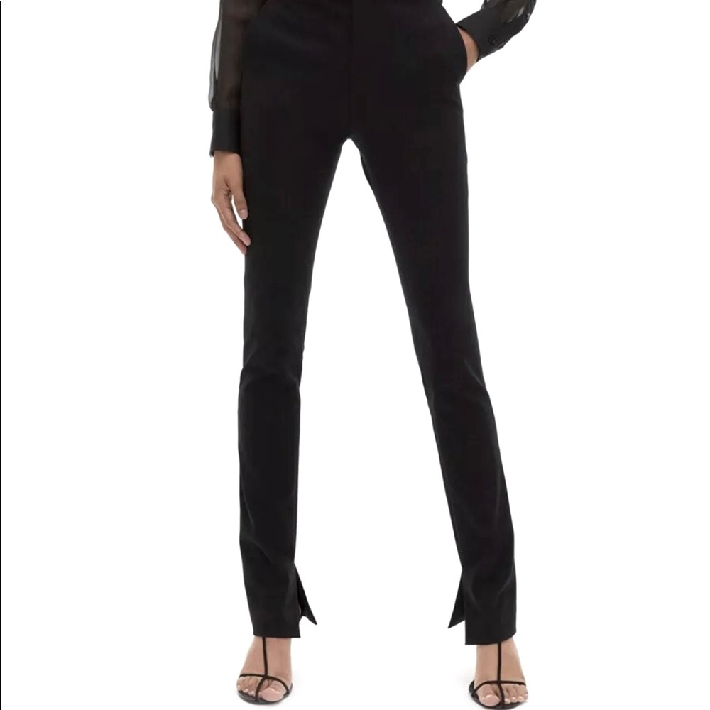 Helmut Lang Classic Rider Leggings Pants Size 10 Style I09HW207 Black 🖤
